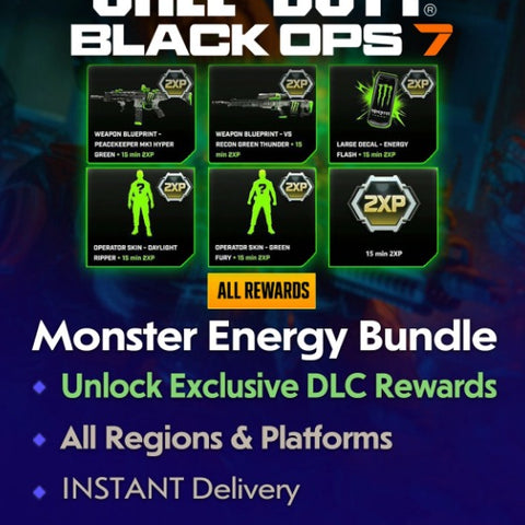 Call of Duty BO7 Monster Energy Bundle Codes